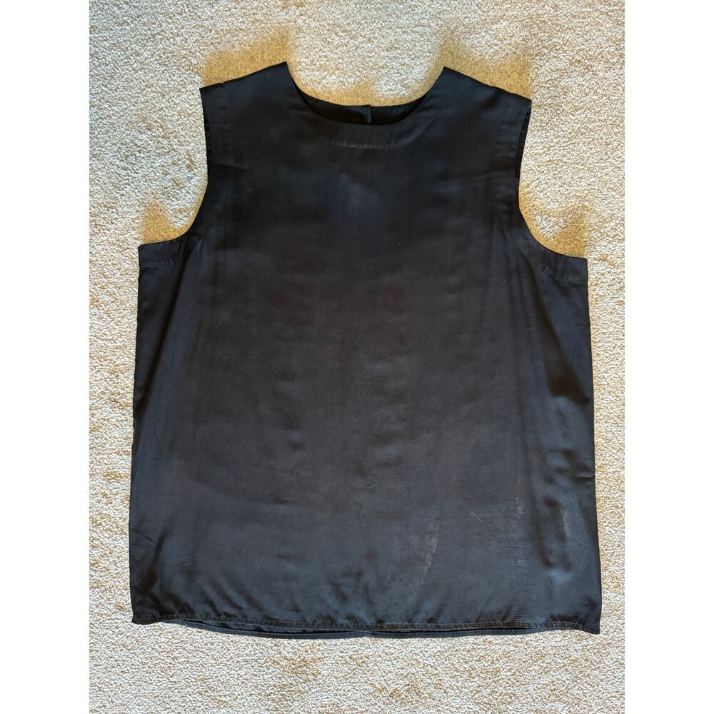 Talbots Basic Back Button Back Shell Top, Women's Size 16 - Picture 6 of 8